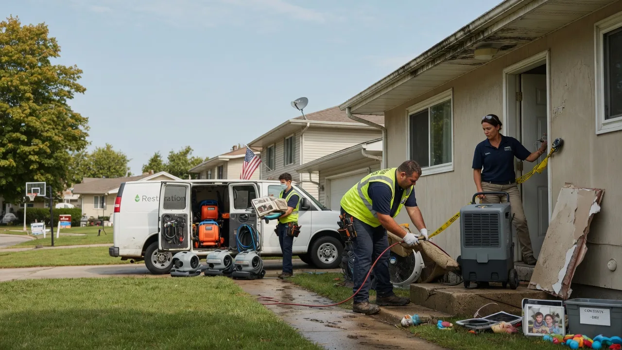 Water Damage Restoration in Corona, SD near me
